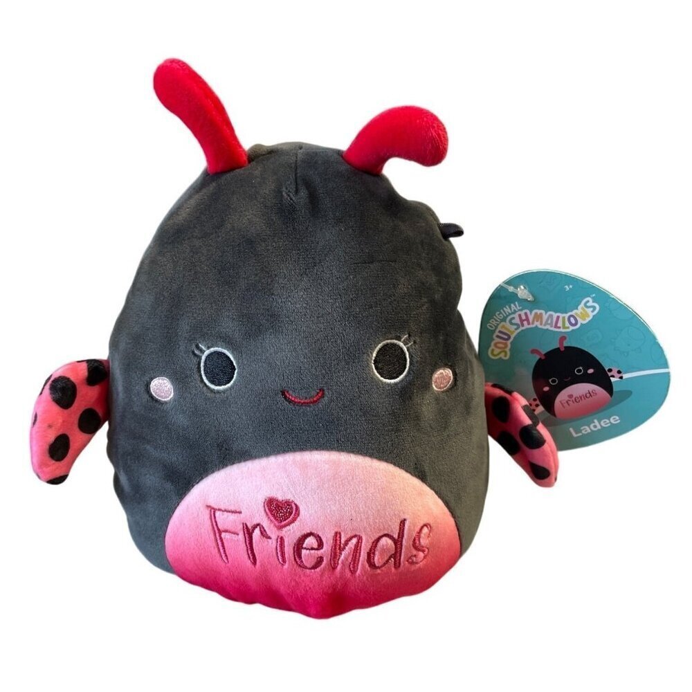 Squishmallow 7.5" Ladee The Ladybug "FRIENDS" PLUSH‎